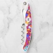 Kleurrijke Rock Dunne Sectie met Monogram Kurkentrekker (Voorkant)