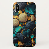 Kleurrijke Rocks iPhone Case (Achterkant)