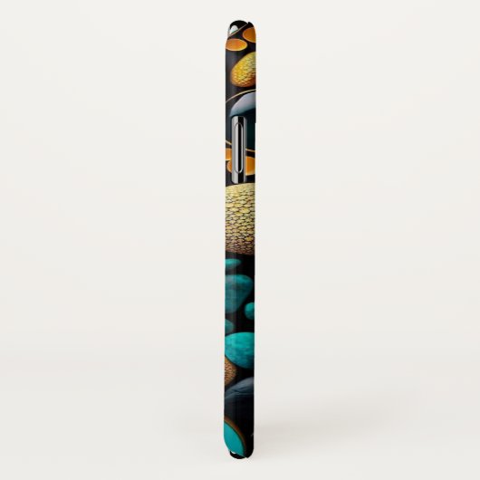 Kleurrijke Rocks iPhone Case (Achterkant / rechts)