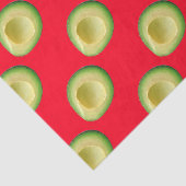Kleurrijke rode avocado's groen 4Rita Tissuepapier (Detail)
