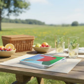 Kleurrijke Rode Haan met Regenboogstaart op Heuvel Servet