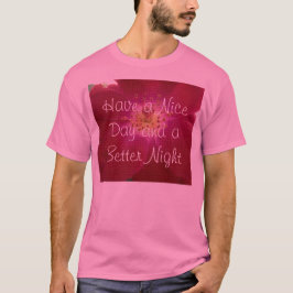 Kleurrijke rode rozenblaadjes kleur ontwerp t-shirt