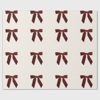 Kleurrijke Rode Strik Inpakpapier