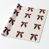 Kleurrijke Rode Strik Inpakpapier (Uitgerold)