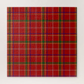 Kleurrijke Rode Tartan Plaid Legpuzzel (Verticaal)