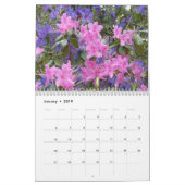 Kleurrijke rododendrons Floral Foto Kalender (Jan 2019)