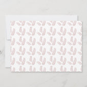 Kleurrijke rollen inpakpapier met verschillende bedankkaart (Achterkant)