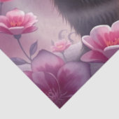 Kleurrijke Romantische Katten Weefsel Papier (Detail)