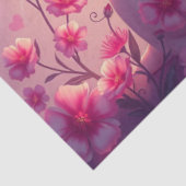 Kleurrijke Romantische Katten Weefsel Papier (Detail)