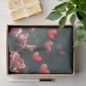 Kleurrijke Romantische Katten Weefsel Papier (Geschenk)