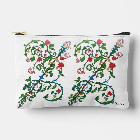 Kleurrijke romeinse ornament Print Cut Sew Bag Etui (Voorkant)