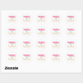 Kleurrijke ronde stickers (Vel)