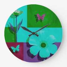 Kleurrijke ronde wandkunst