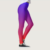 Kleurrijke Rood En Bluo Leggings (Rechts)