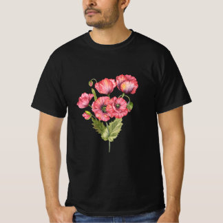Kleurrijke Roos Boeket Bloemige Botanische T-Shirt