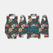 Kleurrijke Roos Verjaardag gunstbox voor dank u Gi Bedankdoosjes (Uitgevouwen)