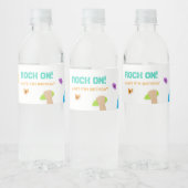 Kleurrijke rots, klimmend flesetiket voor water waterfles etiket (Flessen)