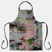 Kleurrijke rots overheerste zalm tot groengrijs schort (Voorkant)