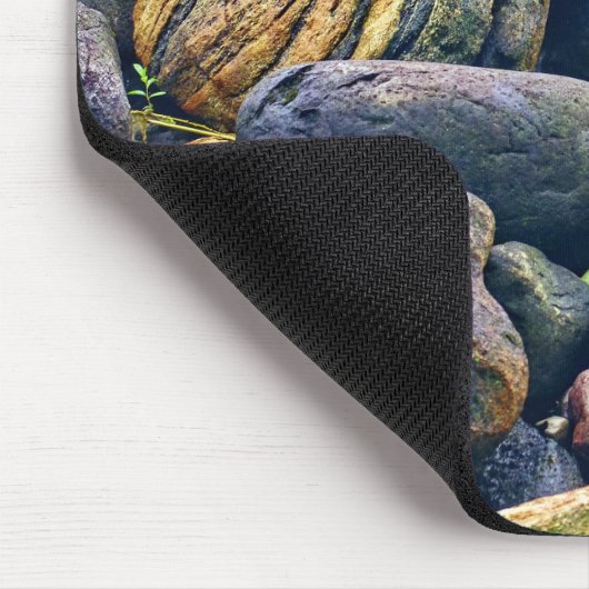 Kleurrijke rotsen muismat (Hoek)