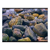 Kleurrijke rotsen perfect poster (Voorkant)