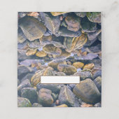 Kleurrijke rotsen plaatskaartje (Buitenkant ongevouwen)