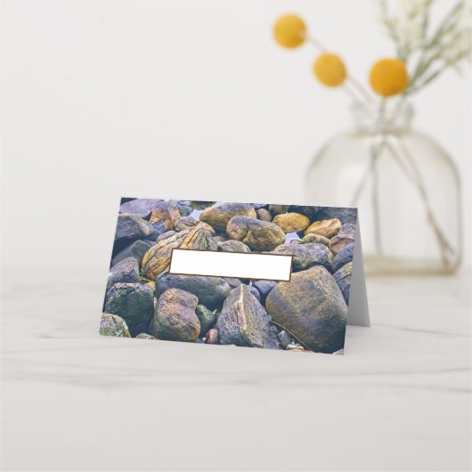 Kleurrijke rotsen plaatskaartje (Voorkant)