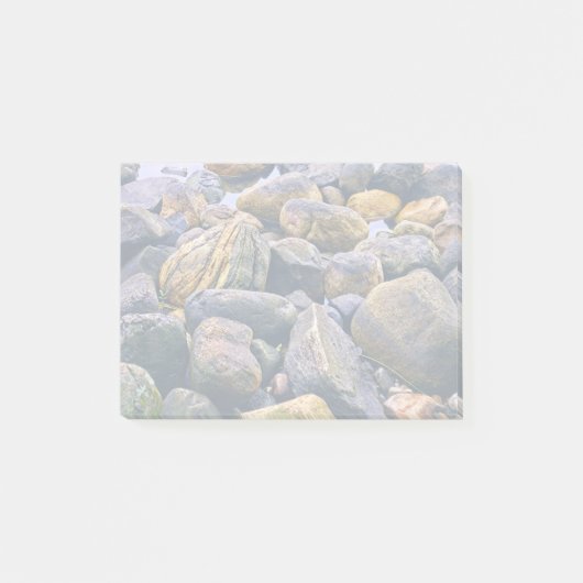 Kleurrijke rotsen post-it® notes (Voorkant)