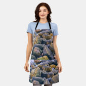 Kleurrijke rotsen schort (Gedragen)