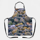 Kleurrijke rotsen schort (Voorkant)