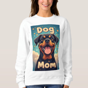 Kleurrijke Rottweiler-hondmoeder Trui