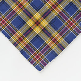 Kleurrijke Royal Blue Plaid Murtagh Tartan Fleece Deken