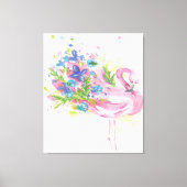 Kleurrijke roze flamingo print kunstliefhebbers (Voorkant)