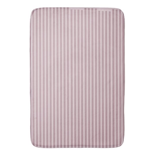 Kleurrijke roze gestreepte badkamer badmat (Voorkant Verticaal)