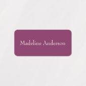 Kleurrijke Roze Kinderen Naam Labels voor Kleding (Design 1)