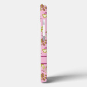 Kleurrijke Roze Pootjes Persoonlijk Case-Mate iPhone Case (Achterkant / Links)