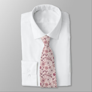 Kleurrijke roze stropdas voor modebewuste mannen