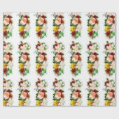 Kleurrijke Rozen Bloemen Elegant Modern Gift Cadeaupapier (Vlak)