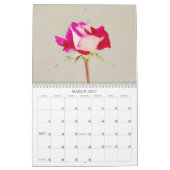 Kleurrijke Rozen Bloemenkalender Kalender (Mar 2027)
