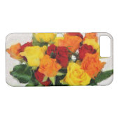 Kleurrijke rozen boeket schilderij Case-Mate iPhone case (Achterkant (Horizontaal))