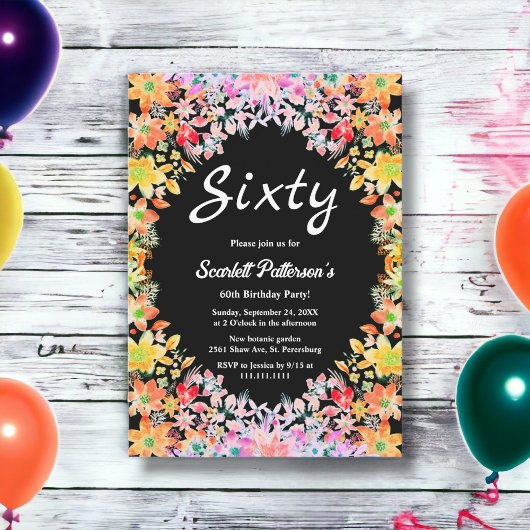 Kleurrijke Rozen Boho Botanische Bloemen 60e Verja Kaart