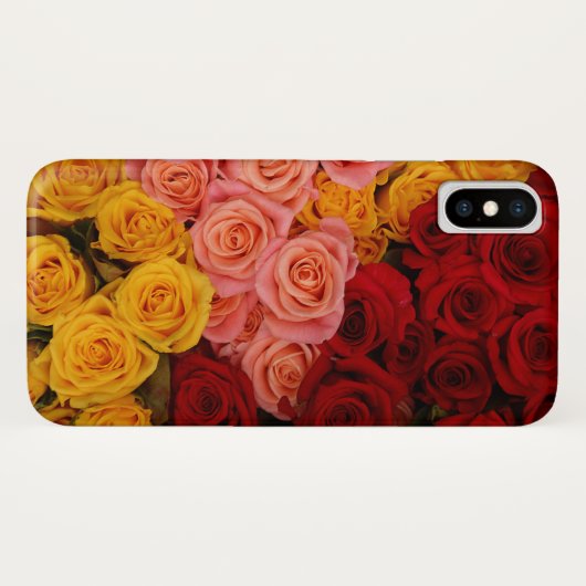 Kleurrijke Rozen Case-Mate iPhone Case (Achterkant (horizontaal))