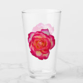 Kleurrijke Rozen Drinkglas Glas (Voorkant)