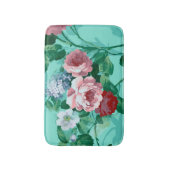 Kleurrijke Rozen en bloemen Badmat (Voorkant Verticaal)