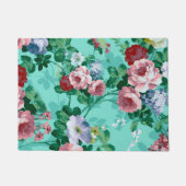 Kleurrijke Rozen en bloemen Deurmat (Voorkant)