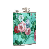 Kleurrijke Rozen en bloemen Heupfles (Rechts)