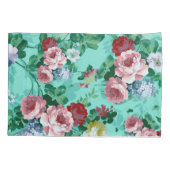 Kleurrijke Rozen en bloemen Kussensloop (Achterkant)