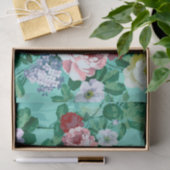 Kleurrijke Rozen en bloemen Tissuepapier (Geschenk)