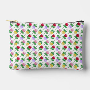 Kleurrijke rozen in een mooi patroon etui