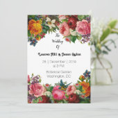 Kleurrijke Rozen Kaart (Staand voorkant)