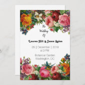 Kleurrijke Rozen Kaart (Voorkant / Achterkant)